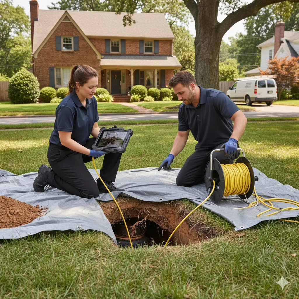 Sewer line replacement